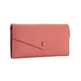 thumbnail image 1 of Cartera de mano elegante para mujer con bolsillo con cremallera y monedero minimalista Rosa, 1 of 9