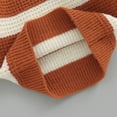 thumbnail image 6 of Okbabeha Toddler Infant Baby Boy Girl Chunky Sweater Cable Knit Striped Sweaters Pullover Sweatshirt Warm Winter Clothes, 6 of 7