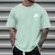 thumbnail image 1 of Tops para hombre, blusas y camisas de cuello redondo y manga corta para hombre, blusas casuales de cuello redondo con estampado de moda para hombre, blusas de cuello redondo y manga corta para hombre., 1 of 4