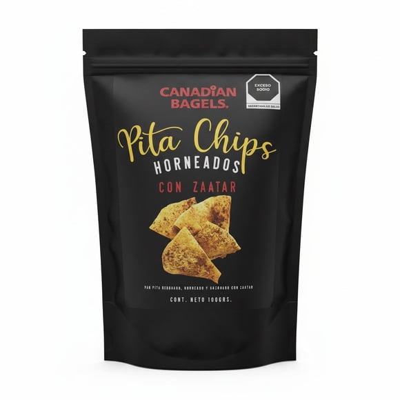 Botana Pita Chips Zaatar 250gr | Horneados | Canadian Bagels