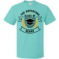 thumbnail image 3 of Inktastic Class of 2027 the Adventure Begins with Graduation Cap T-Shirt, 3 of 5