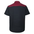 thumbnail image 3 of TopTie Unisex Short Sleeve Chef Coat Jacket, Black Snap, 3 of 6