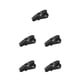 thumbnail image 2 of Riwesomey Soporte para anteojos para parasol de coche, doble extremo, giratorio, extraíble, para gafas de sol, organizador de Clip para entradas, colgador Gris 5piezas Riwesomey CBP227313, 2 of 6