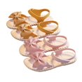 thumbnail image 4 of Baby Sandals Summer Baby Girls Solid Color Soft Sole Shoes, 4 of 6