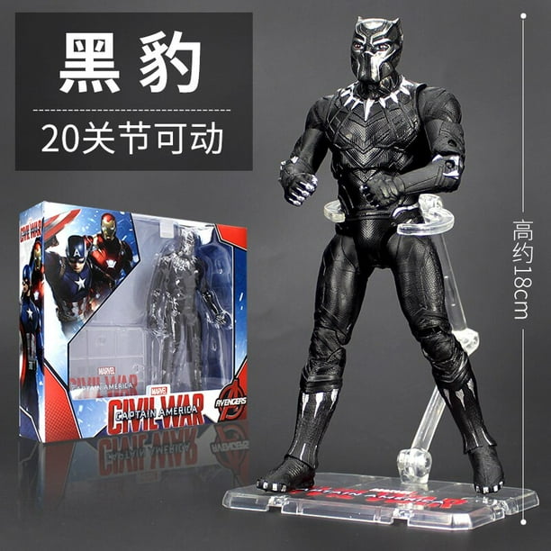 Shf Steel Spider Man hecho a mano, versión correcta, modelo de muñeca de Marvel, regalo, abrigo de guerra de fusión, juguetes móviles para niños, regalos 2 Fivean unisex