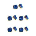 thumbnail image 2 of Jumpingount Pendientes de tuerca estilo sencillo y elegante, accesorio de moda, pendientes pequeños y brillantes con estilo, adorno de vestir para mujer, Type2 NO2 Jumpingount CBP376161, 2 of 4
