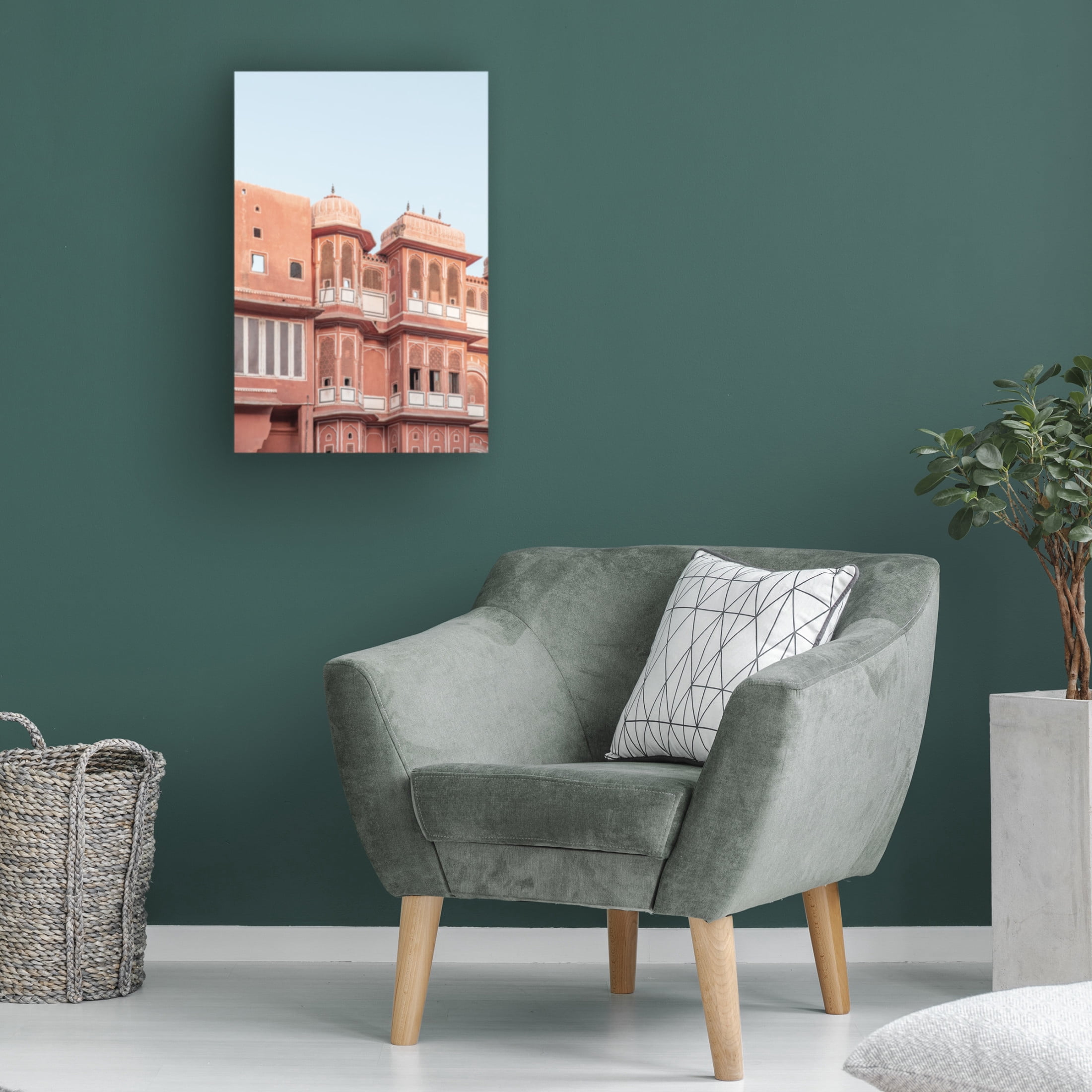 Trademark Fine Art Shot by Clint Pink Palace Canvas Wall Art