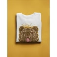 thumbnail image 3 of Brown Bear Head Sketch Sweatshirt Men -Image by Shutterstock, Male XX-Large, 3 of 4