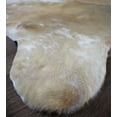 thumbnail image 6 of Rugs America Hand Curated Cowhide Collection Pearlish Beige 19 HC19 Contemporary Animal Area Rug 5'x6'6", 6 of 7