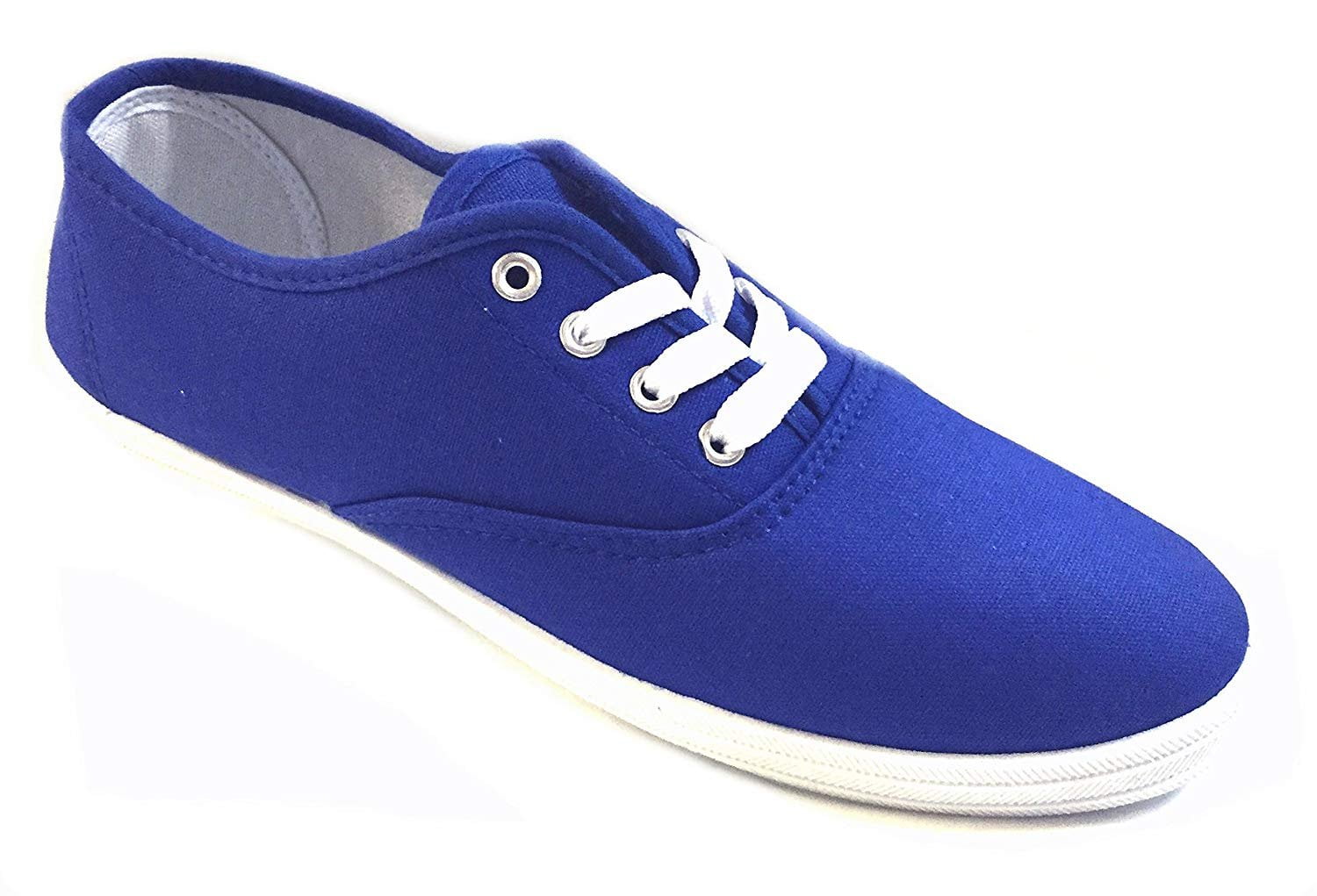 royal blue canvas shoes