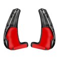 thumbnail image 3 of 2Pcs Carbon Fiber Car Steering Wheel Shift Paddle For Dodge Challenger/Charger/ Durango SRT Paddle Shifter Extension, 3 of 4