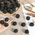 thumbnail image 3 of 40Pcs Rattan Ball Ornaments Wicker Balls Bulk 3mm Black Small Round Decorative Table Centerpiece Bowls Twig Orbs Vase Filler for Christmas Wedding Table Party Ornament DIY Crafts for diy, 3 of 9