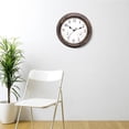 thumbnail image 1 of Reloj de pared interior Colco termómetro e higrómetro negro, 1 of 7