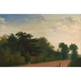 thumbnail image 2 of John Martin 24x17 Gold Ornate Framed and Double Matted Museum Art Print Titled - Kensington Gardens (1815), 2 of 4