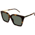 thumbnail image 5 of Saint Laurent Green Square Ladies Sunglasses SL M100 003 56, 5 of 6