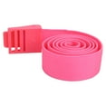 thumbnail image 1 of Cinturón de nailon resistente para buceo de 150 cm con hebilla de plástico, color rosa, 1 of 15