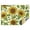 Yellow Sunflower Seed, variant on Black White Gray Checker Sunflower Pattern Rectangle Tablecloth 60"x84",Waterproof Polyester Rectangle Table Cloth, Wipeable Spillproof Polyester Tablecloth for Dining, Camping, Indoor and Outdoor
