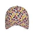 thumbnail image 2 of Daiia Halloween Pumpkin print Baseball Cap Men Women Golf Dad Hat Adjustable Original Classic Low Profile Hat Unconstructed Plain Cap, 2 of 9