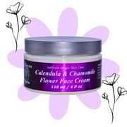 Wellness Origin Organic Calendula & Chamomile Flower Face Cream, 4 oz