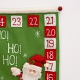 thumbnail image 2 of Advancent Calendario de Adviento, colgante de Navidad, puerta DIY, muñeco de nieve, soporte para dulces, cuenta regresiva, fiesta, Navidad, Año Nuevo, Kits de decoración para fiestas Papá Noel Advancent HA070299-01, 2 of 6
