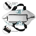 thumbnail image 5 of Ratiio Modern Furniture Print Reusable Grocery Bags - Washable, Foldable, Packable Tote, Large Handles, Heavy Duty, Zippered Top Pouch, 5 of 7