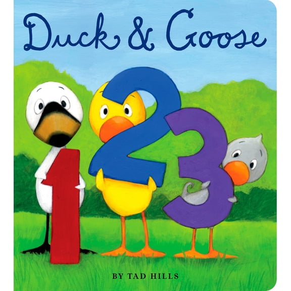 Duck & Goose, 1, 2, 3 by Tad Hills (Board Book)