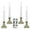 Pewter, variant on 612 Vermont LED Battery Operated Window Candles with Timer, Remote Control, Bright Hot Spot, Flicker or Steady On, VT-R1506A-4 (Pack of 4, Antique Bronze)