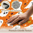 thumbnail image 6 of ODIKA 2'x3' Washable Accent Rug Ghost Halloween Guitar Pumpkin Cartoon Kawaii Glitter Stars Border for Bedroom, Nursery, RV, Pet Friendly, Bedside Mat, 6 of 7