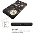 thumbnail image 4 of Casetego For iPhone XR Case Floral Heavy Duty Hybrid Sturdy Shockproof Protective Apple iPhone XR 2018 Cover for Women Girl, 4 of 7