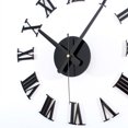 thumbnail image 4 of Yuarrent Reloj de pared con espejo acrílico 3D, reloj de dígitos romanos con notación musical DIY, decoración moderna para el hogar, pegatinas para el Decoración del hogar Negro Yuarrent JJ3648-02, 4 of 6