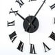 thumbnail image 3 of Reloj de pared con espejo acrílico DIY, diseño de números romanos en 3D y pegatinas para decoración del hogar, relojes de pared Inevent JJ3648-02, 3 of 6