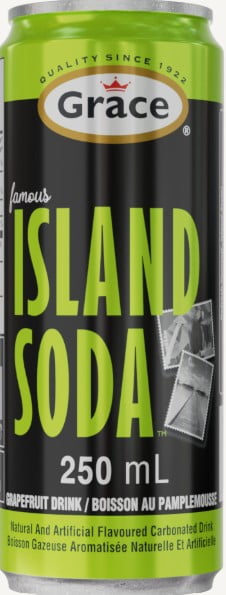 GRACE FAMOUS ISLAND SODA (CAN) : GRAPEFRUIT DRINK