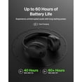 thumbnail image 5 of Belkin SoundForm Isolate Bluetooth Over-Ear Headphones - Hybrid Active Noise Cancelling Headphones - Wireless w/ 60H Playtime, Fast Charging & CloudCushion Ear Cups for Travel, Home, Office - Black, 5 of 8