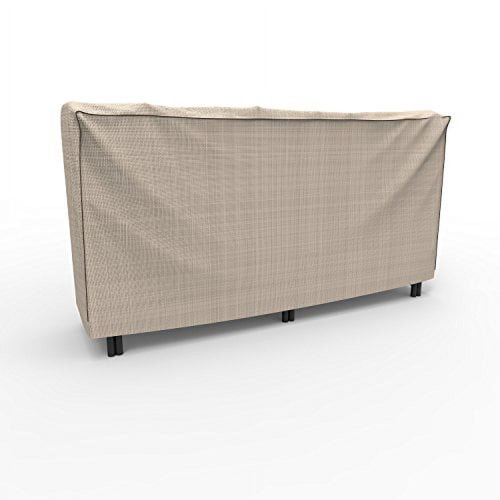 Budge Medium Tweed Patio Outdoor Log Rack Cover, English Garden