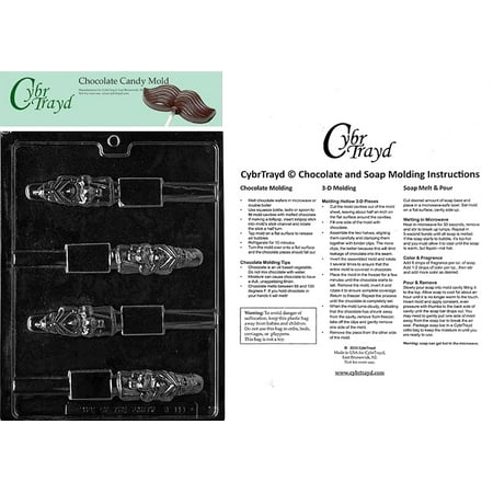 

Witch Pretzel Pop Halloween Chocolate Candy Mold with Exclusive Cybrtrayd Copyrighted Molding Instructions