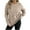 Beige, variant on MELDVDIB Womens Sweater Knit Fall Winter Long Sleeve Slim Fit Pullover Tops Trendy Casual Stretch Comfy Crewneck Lounge Outfit Black XL