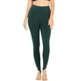 thumbnail image 2 of Womens High Waist Cotton Ankle Length Lace Leggings, 2 of 4