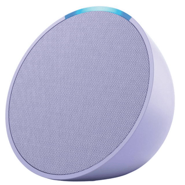 Asistente Virtual Alexa Echo Pop C2H4R9-B Compacta Conexión Bluetooth