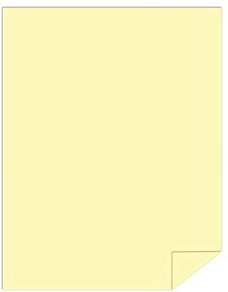 Springhill Yellow Colored Paper, 28lb Copy Paper, 104, 8.5 x 11 printer paper, 1 Ream / 500 Sheets - Canary Pastel Paper with Smooth Finish (024159R)