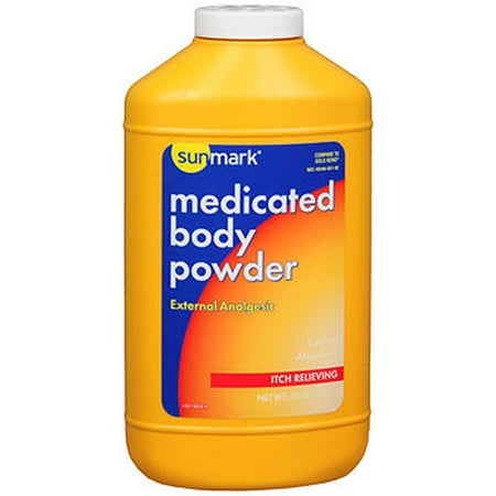 Sunmark Medicated Body Powder - 10 oz
