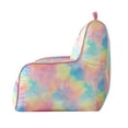 IDEA NUOVA Unicorn Toddler Bean Bag Chair, Multicolor Vinyl