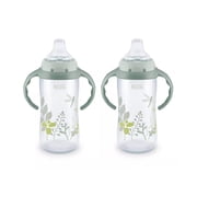 NUK for Nature Learner Cup, 10 oz, 9+ Months – BPA Free, Spill Proof Sippy Cup, 2 Pack