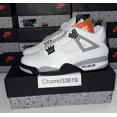 thumbnail image 2 of Nike Air Jordan 4 Rétro Blanc Ciment 2025 - Toutes Tailles - FV5029-100, 2 of 6