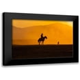 thumbnail image 1 of Tekdogan, Barkan 18x13 Black Modern Framed Museum Art Print Titled - Mans Best Friends, 1 of 5