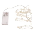 thumbnail image 1 of Cadena De Luces LED, Luces De Cadena De Perlas Blancas, Metal Plástico Ligero De Bajo Voltaje Para Decoración De Bodas, 1 of 7