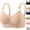 39# Complexion, variant on Women Adjustable Strappy Shelf Bras Lightweight Plain Push-up Comfortable Bralette High Support Trendy Underwear Black 44