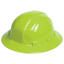 Hard Hat, Omega II, Polyethylene, 6 Point Ratchet, Type 1, Class E, Hi-Vis Lime