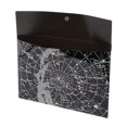 thumbnail image 1 of Carpeta Clasificadora de A4 con Botón, Los Documentos No Son Fáciles de Deslizar y No Son Fáciles de Perder Negro ++ plata Baoblaze Carpeta de archivos A4 a prueba de agua, 1 of 7