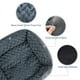 thumbnail image 3 of Cama para perros INVENHO XL, rectangular, lavable, ortopédica, gris, 3 of 6