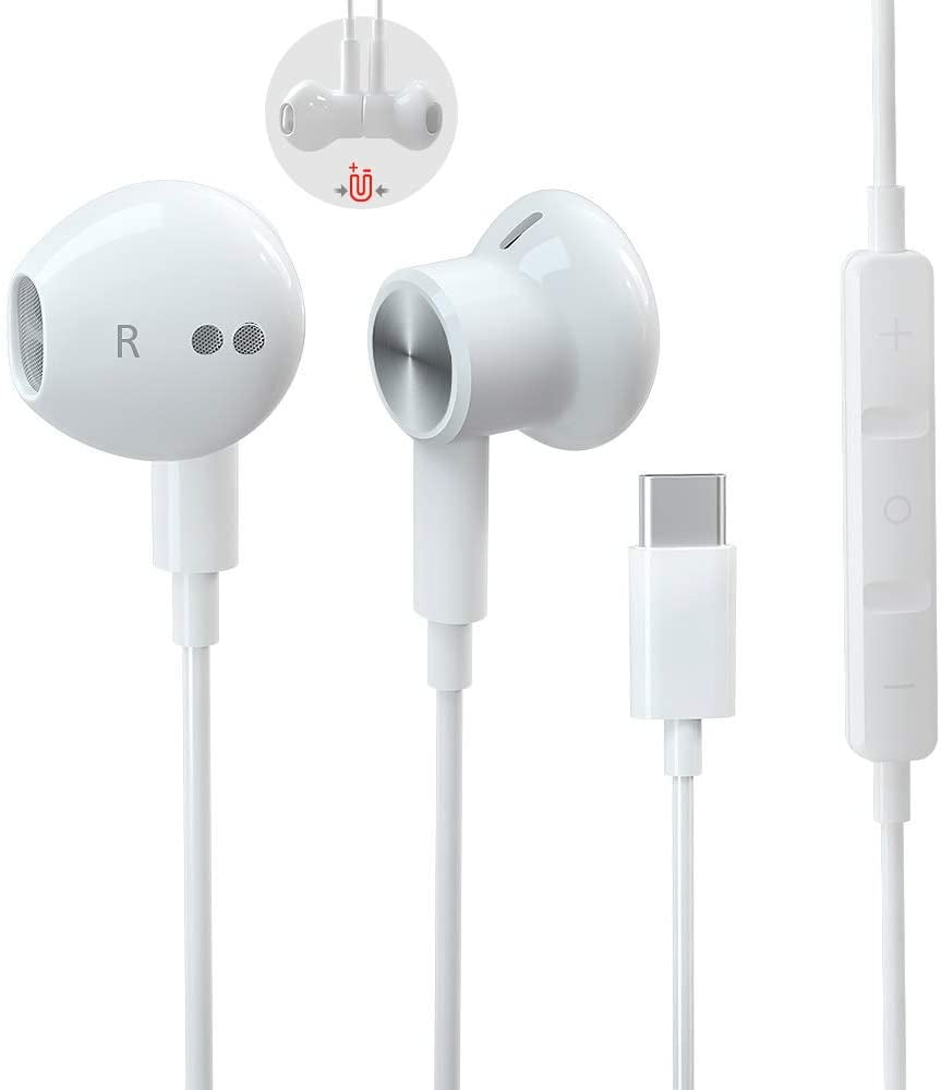 USB C Headphones, Type C Earphones 